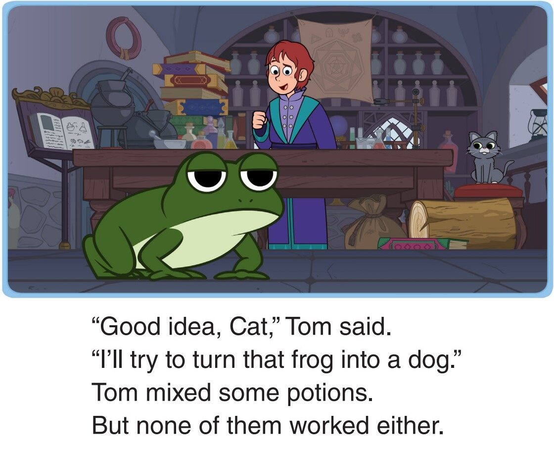 Potions and Spells绘本故事第4页