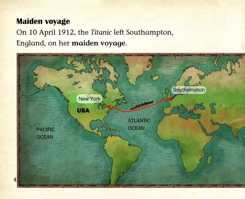 The Titanic绘本故事第4页