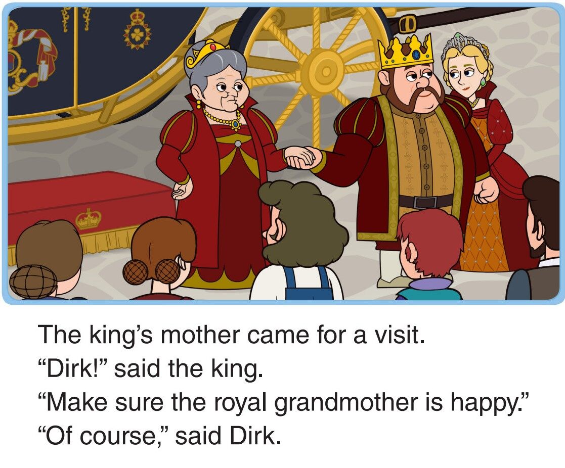 The Royal Grandmother Comes绘本故事第3页