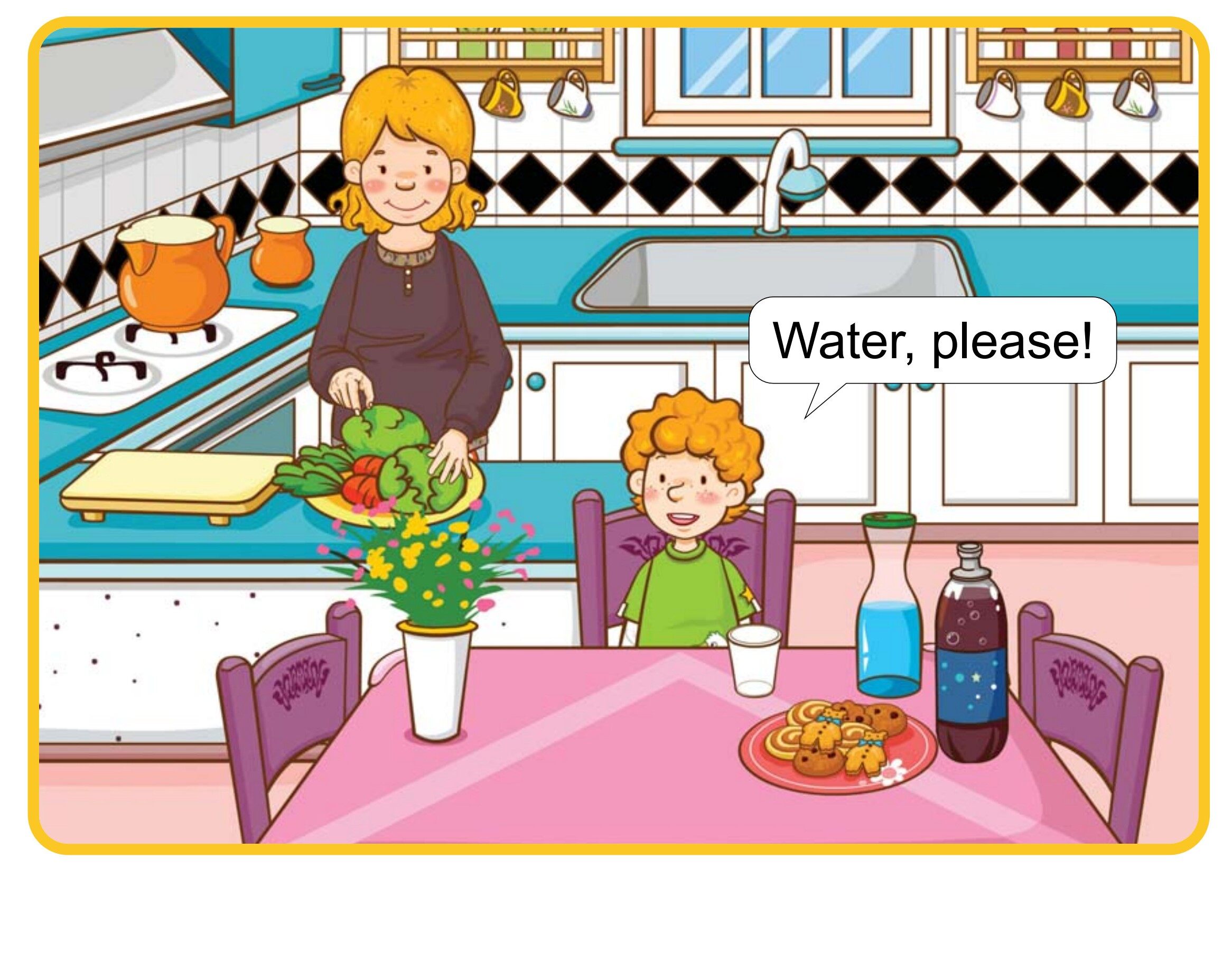 Water, Please!绘本故事第5页