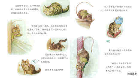 彼得兔·猫咪小姐莫比特绘本故事第4页