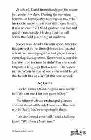 The New Soccer Ball绘本故事第4页