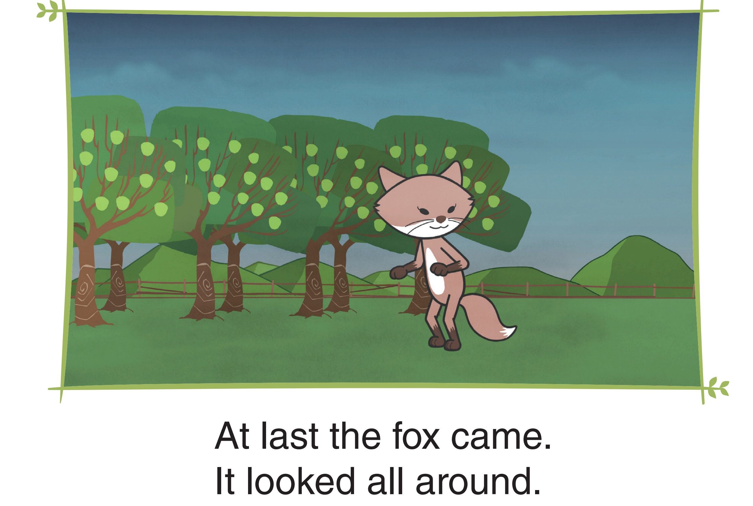 The Fox Comes绘本故事第4页