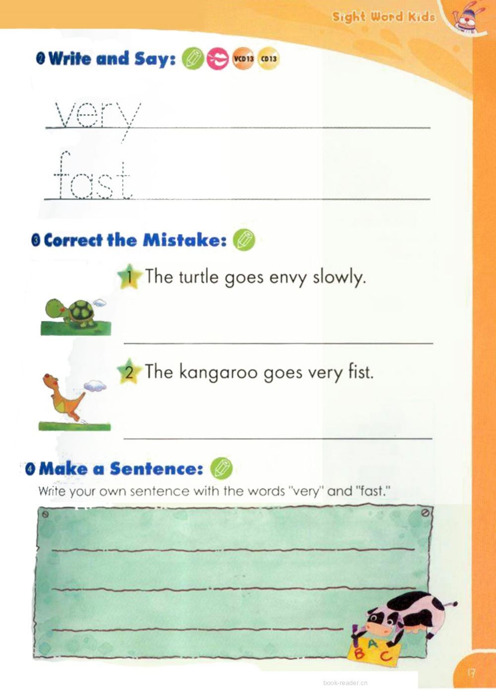 6 Fast and Slow绘本故事第3页