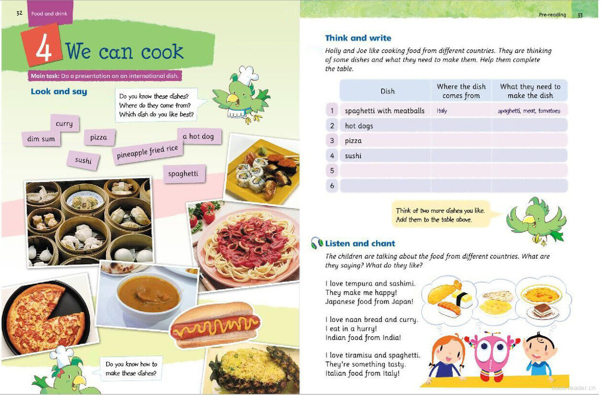 5A Unit 4 We can cook绘本故事第2页