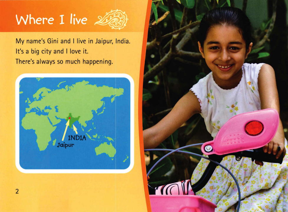 A Day in India绘本故事第3页