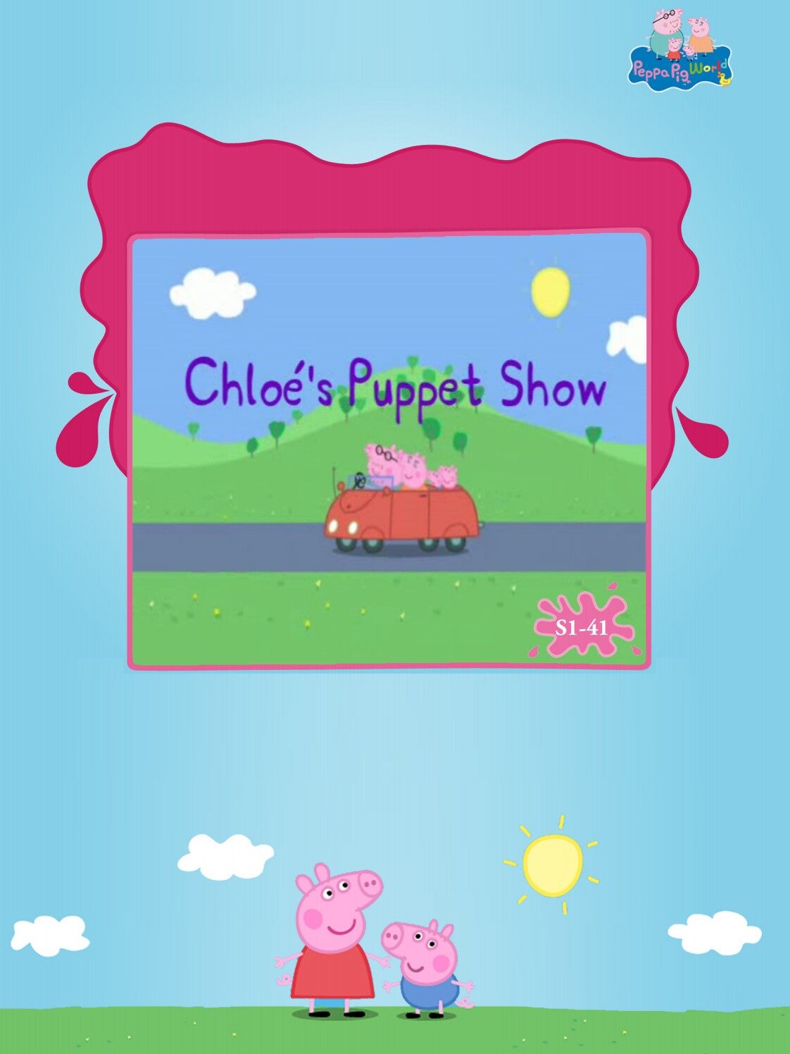 Chloe s puppet show绘本故事第2页