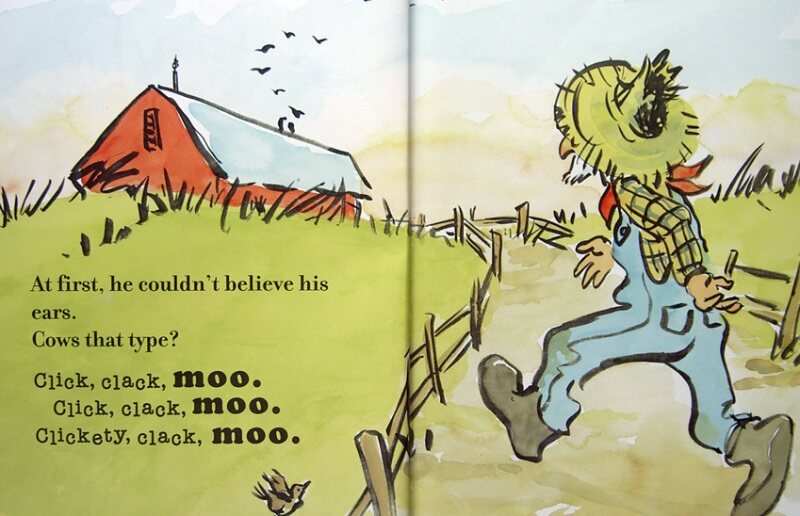 Click,Clack,Moo Cows That Type绘本故事第5页