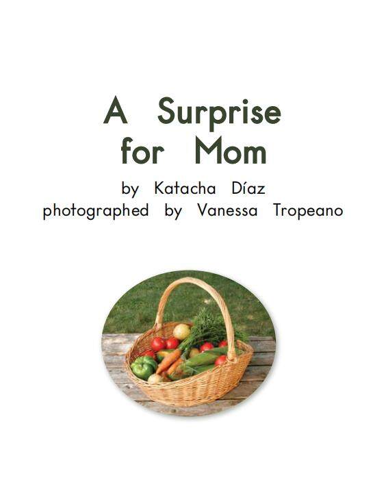 A surprise for Mom绘本故事第2页