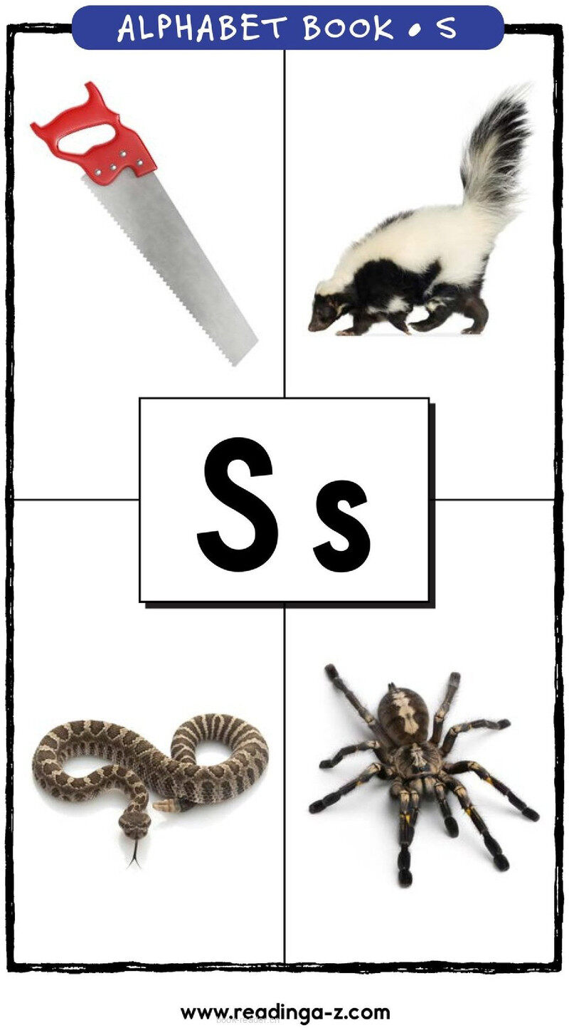 Letter S绘本故事第2页