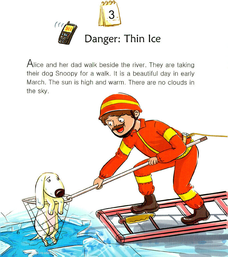 Danger: Thin Ice绘本故事第2页