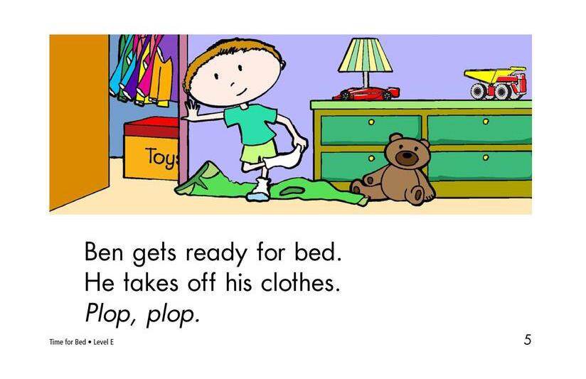 Time For Bed绘本故事第5页