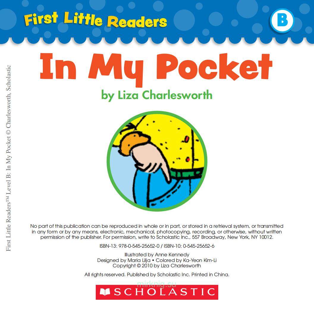 In My Pooket绘本故事第2页