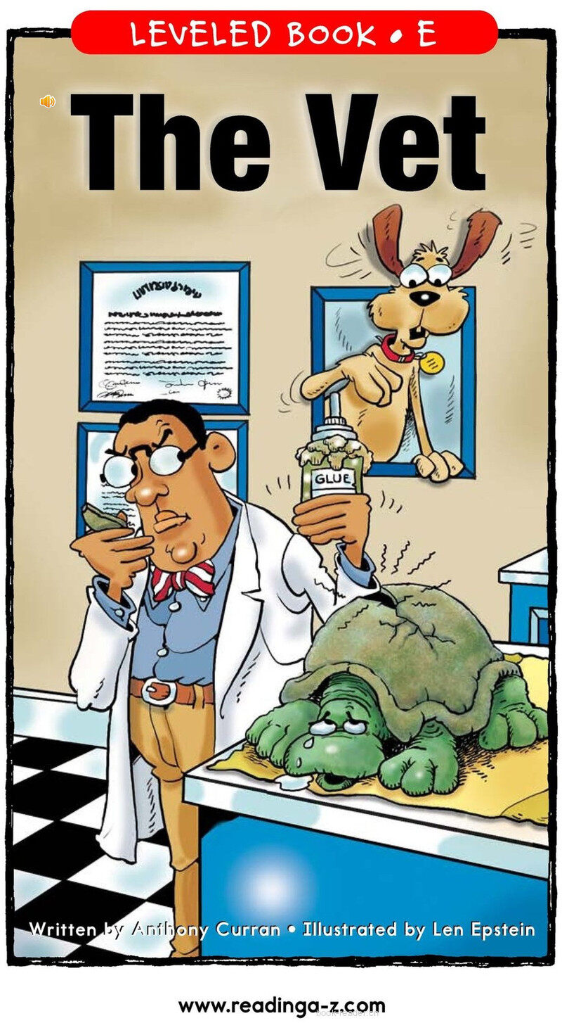 The Vet	绘本故事第2页