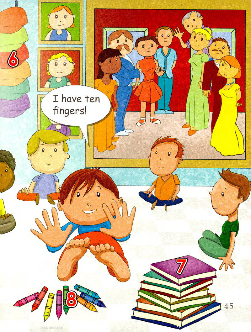 Numbers绘本故事第3页