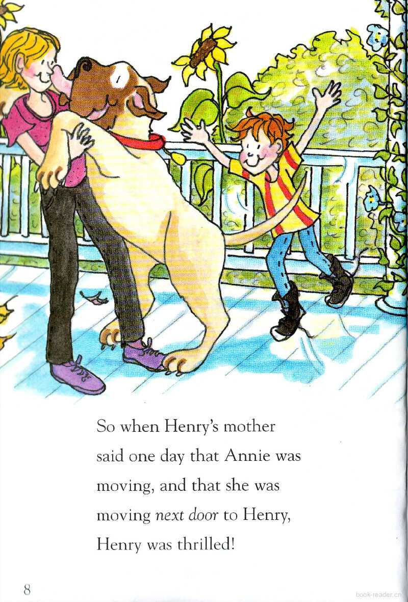 Henry and Mudge and Annie's Good Move绘本故事第5页