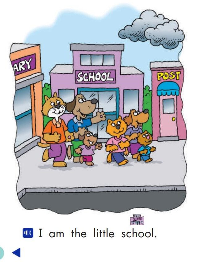 Cat and Dog Go To Town绘本故事第5页