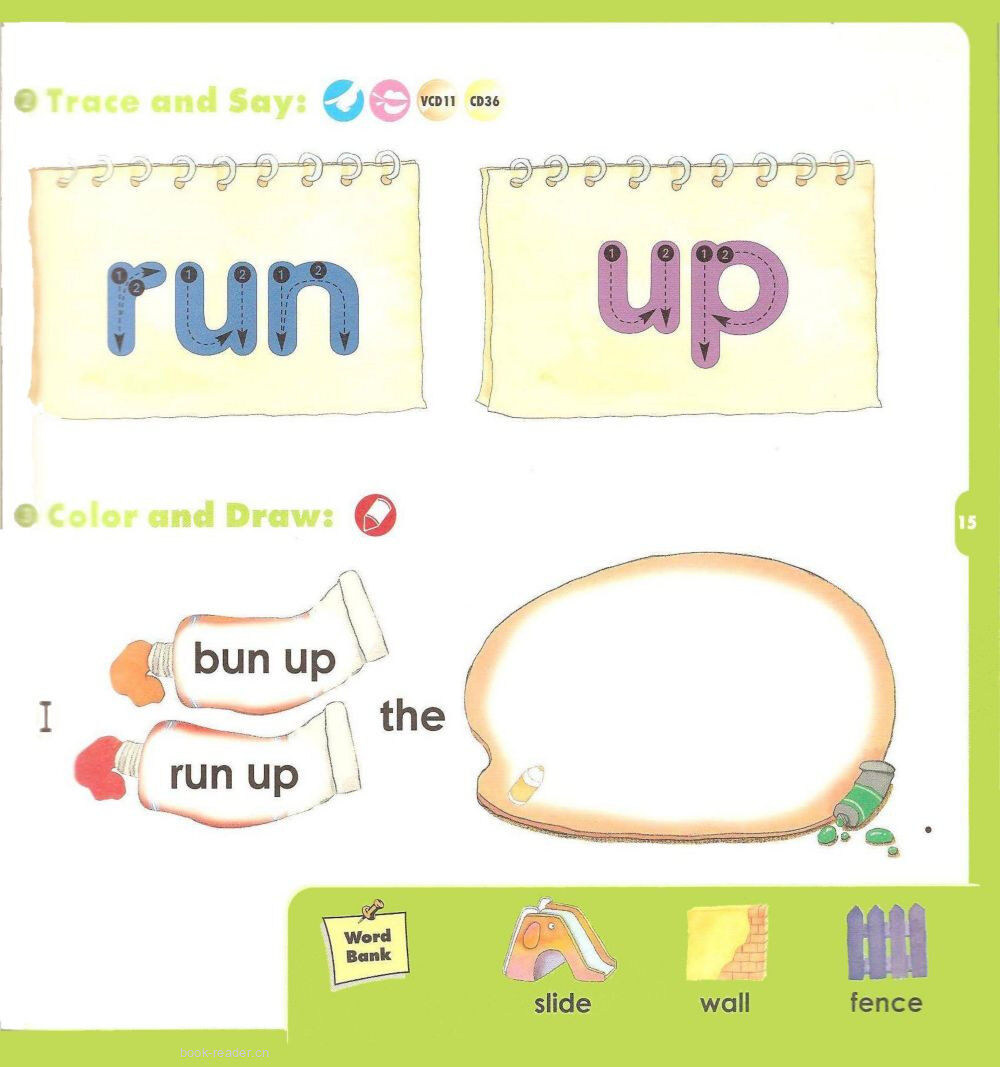 5 Run Up绘本故事第3页