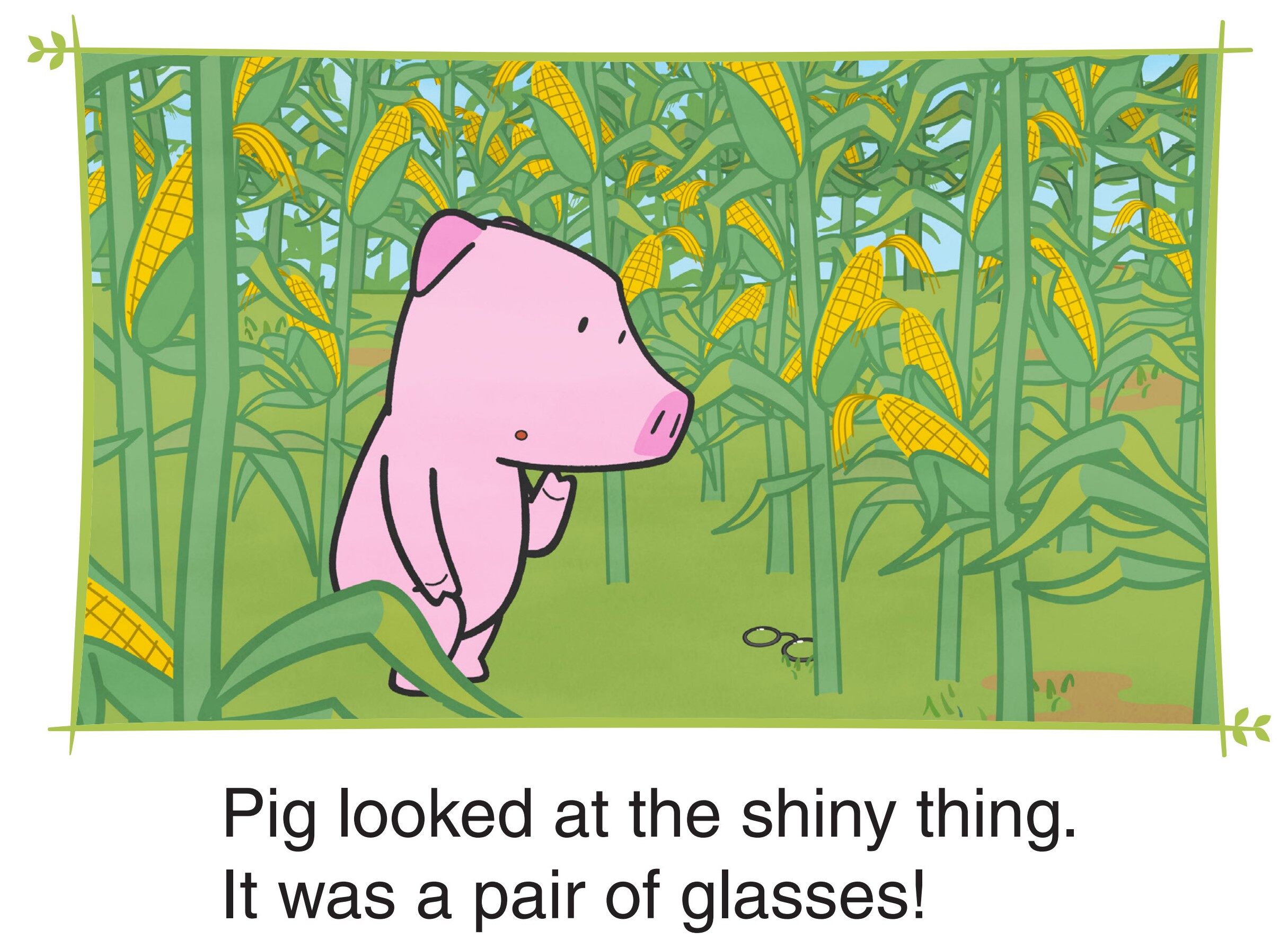 Pig Finds His Friends绘本故事第2页