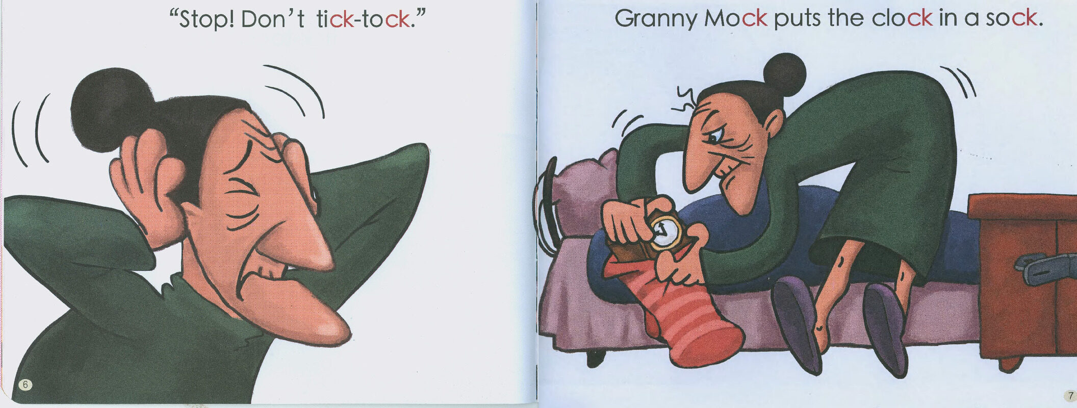 Tick-Tock Goes the Clock绘本故事第5页