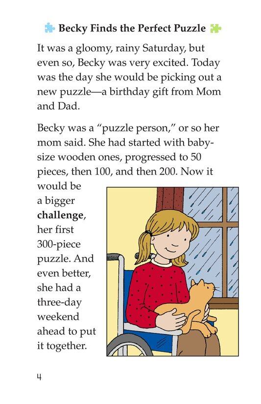 Becky's Puzzle Problem绘本故事第3页