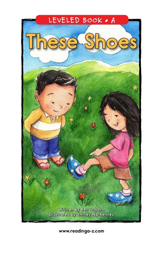 These Shoes绘本故事第2页
