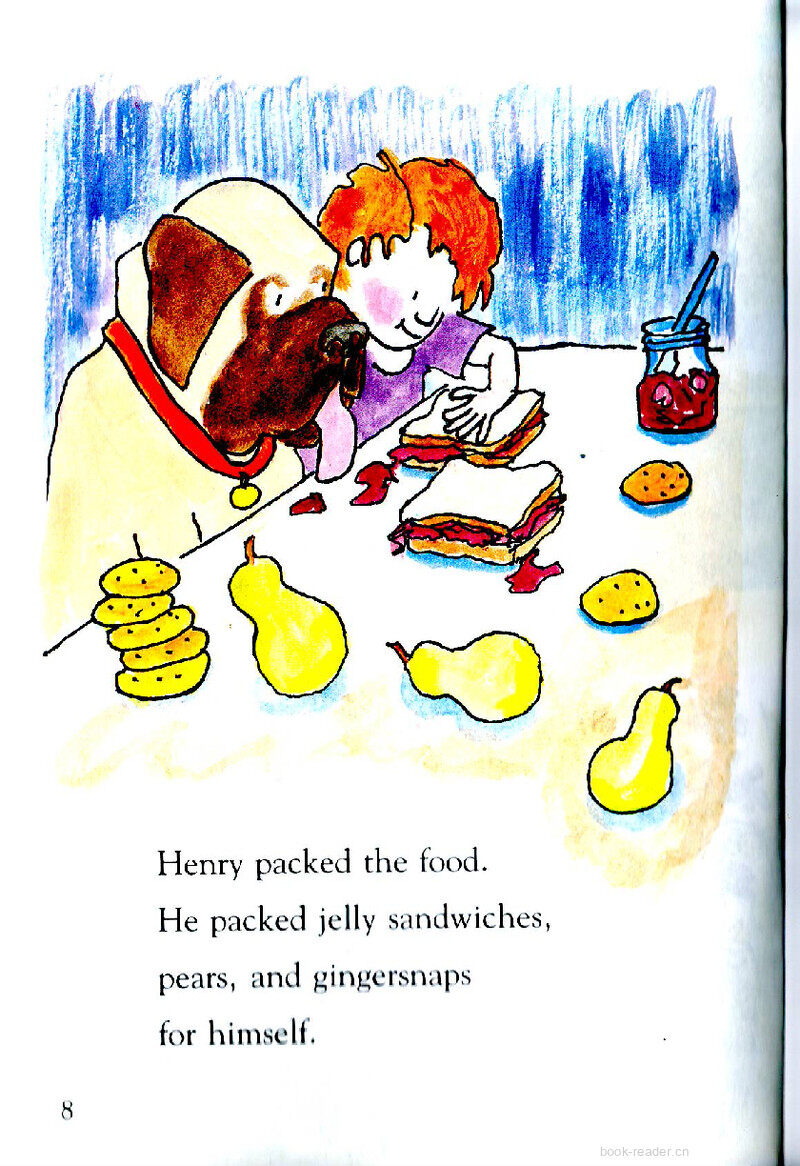 Henry and Mudge in the Green Time绘本故事第4页