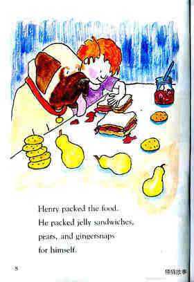 Henry and Mudge in the Green Time绘本故事第4页