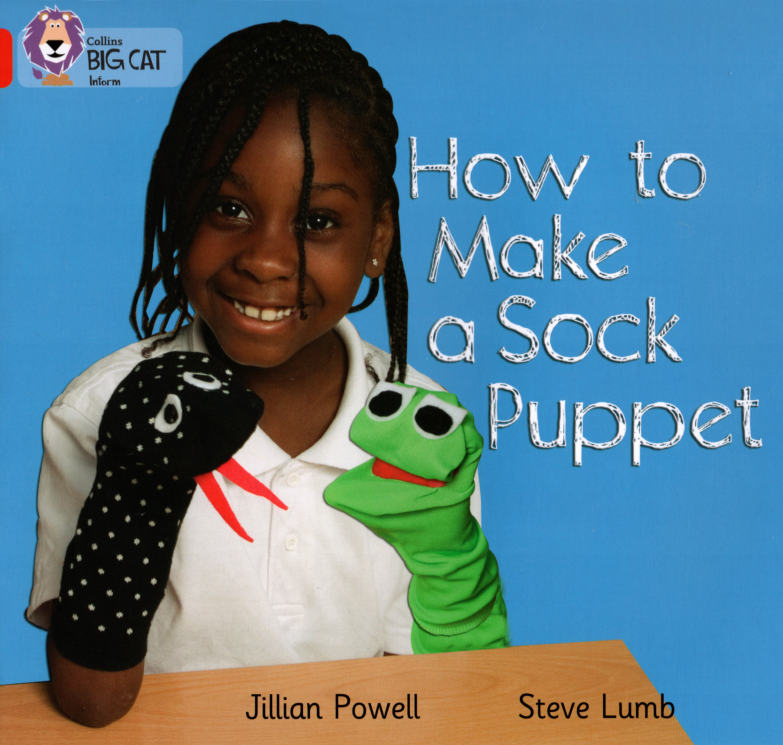 How to Make a Sock Puppet绘本故事第2页