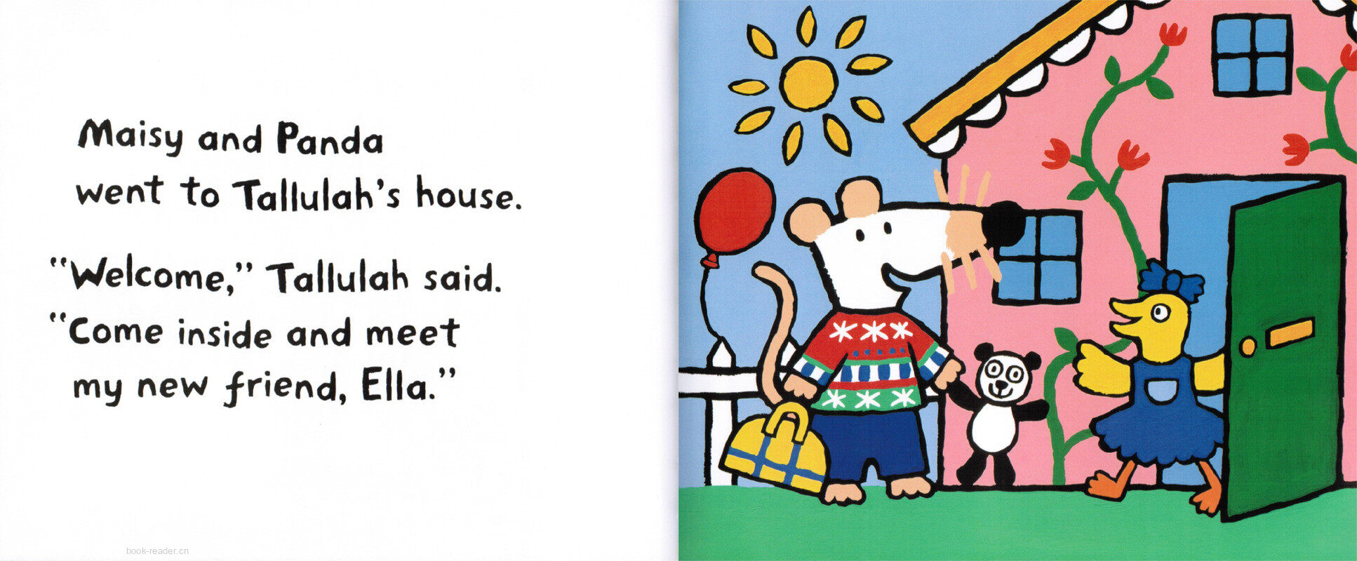 Maisy Goes on a Sleepover绘本故事第5页