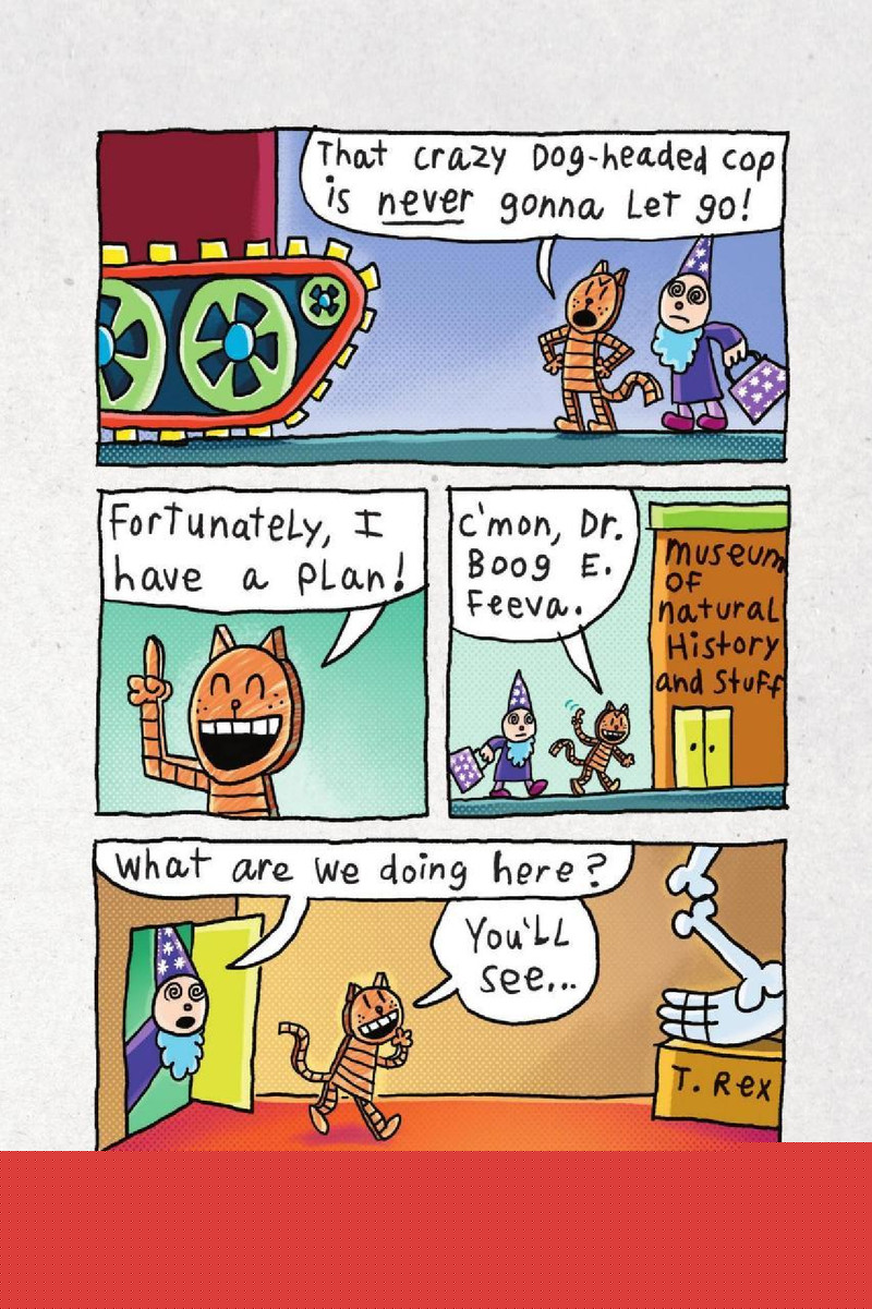 8  Flat Cat Fever绘本故事第4页