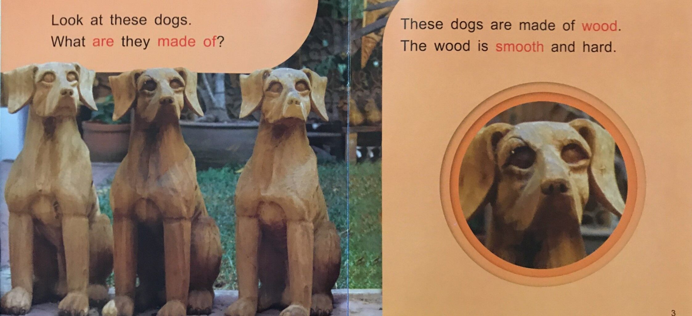 Looking at materials绘本故事第3页