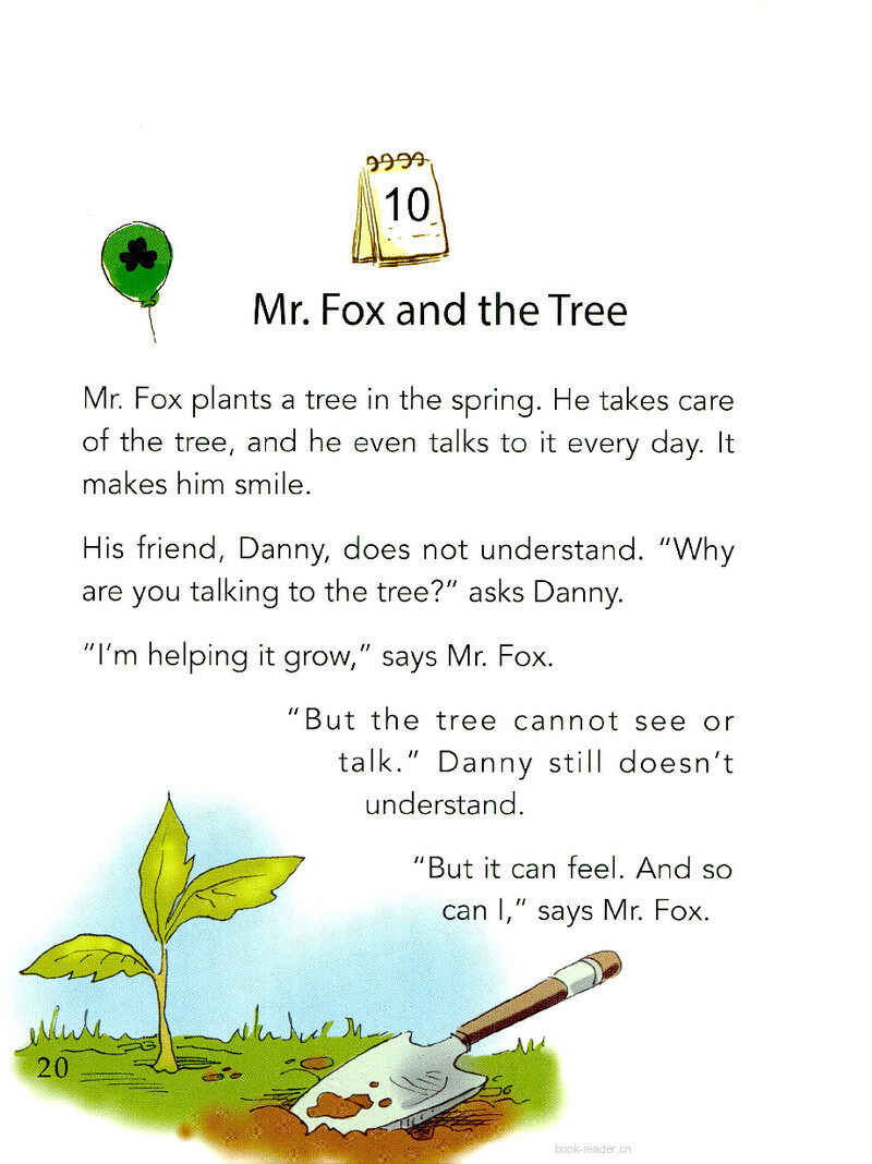 Mr.Fox and the Tree绘本故事第2页