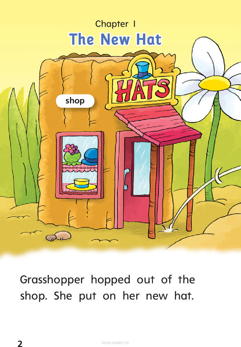 G1 ELL U4W4 The Hat绘本故事第4页