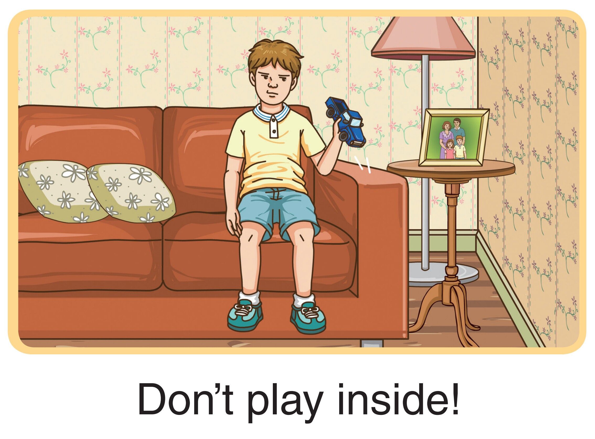 Don't Be Sad! Be Happy!绘本故事第4页