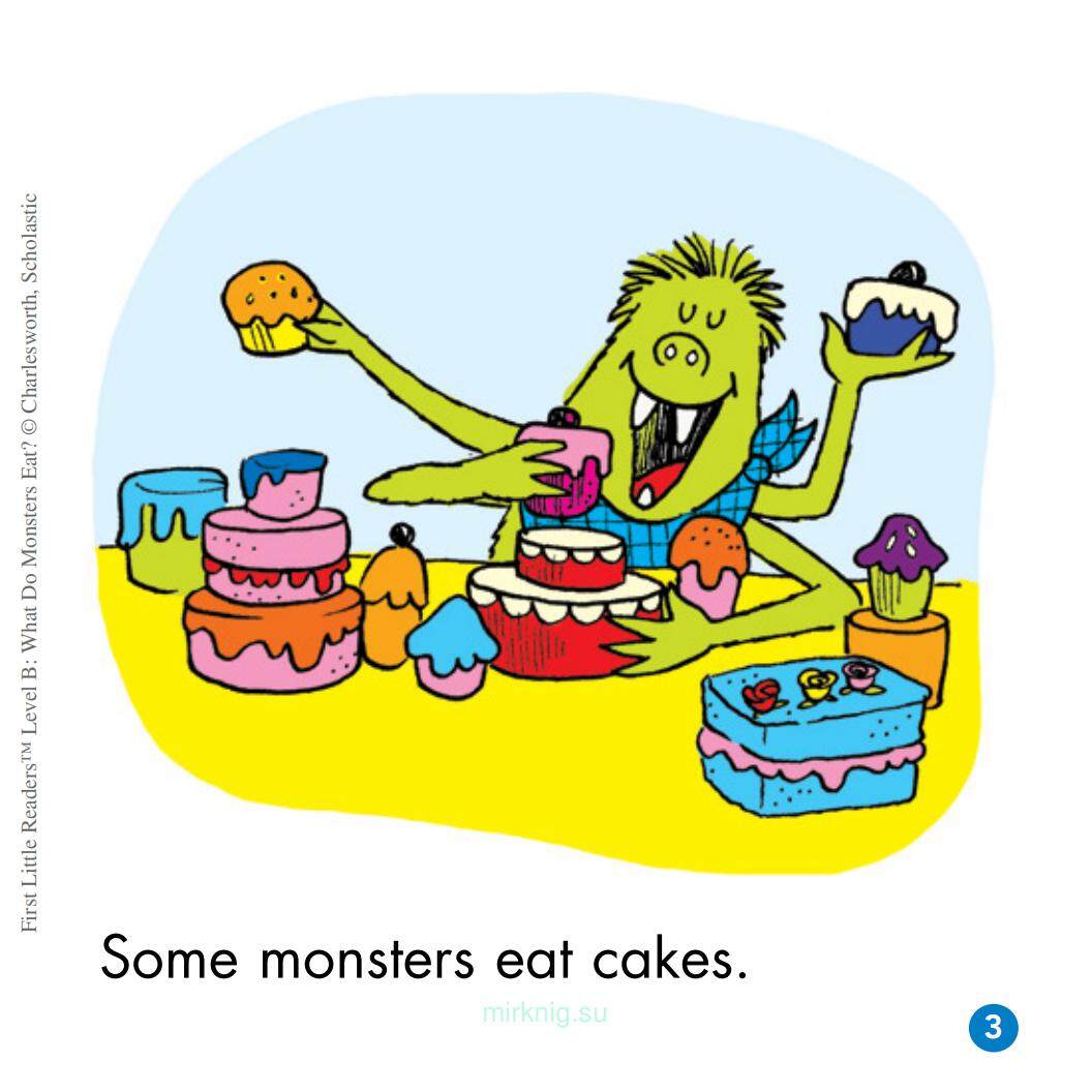 What Do Monsters Eat?绘本故事第4页