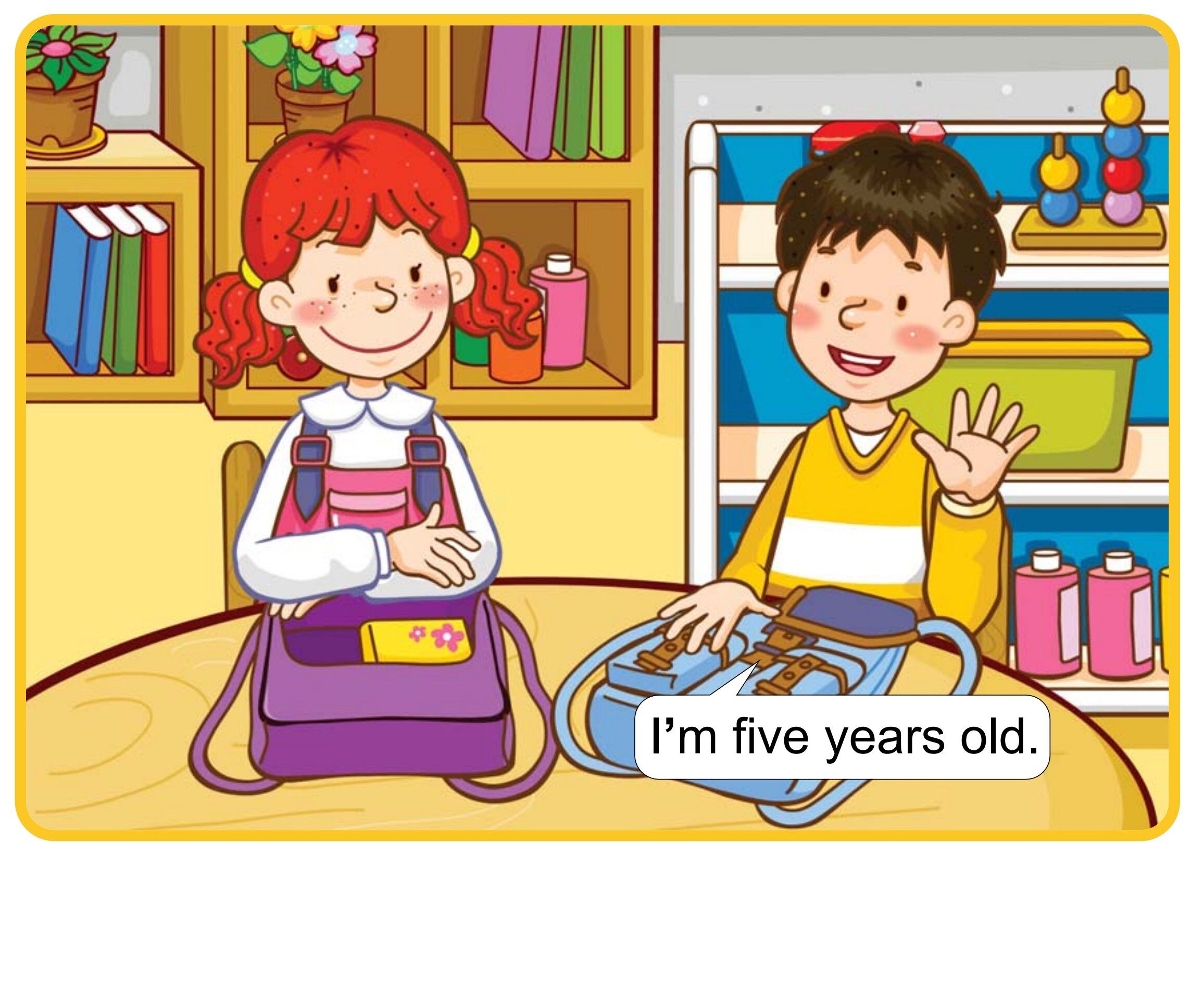 How Old Are You?绘本故事第3页