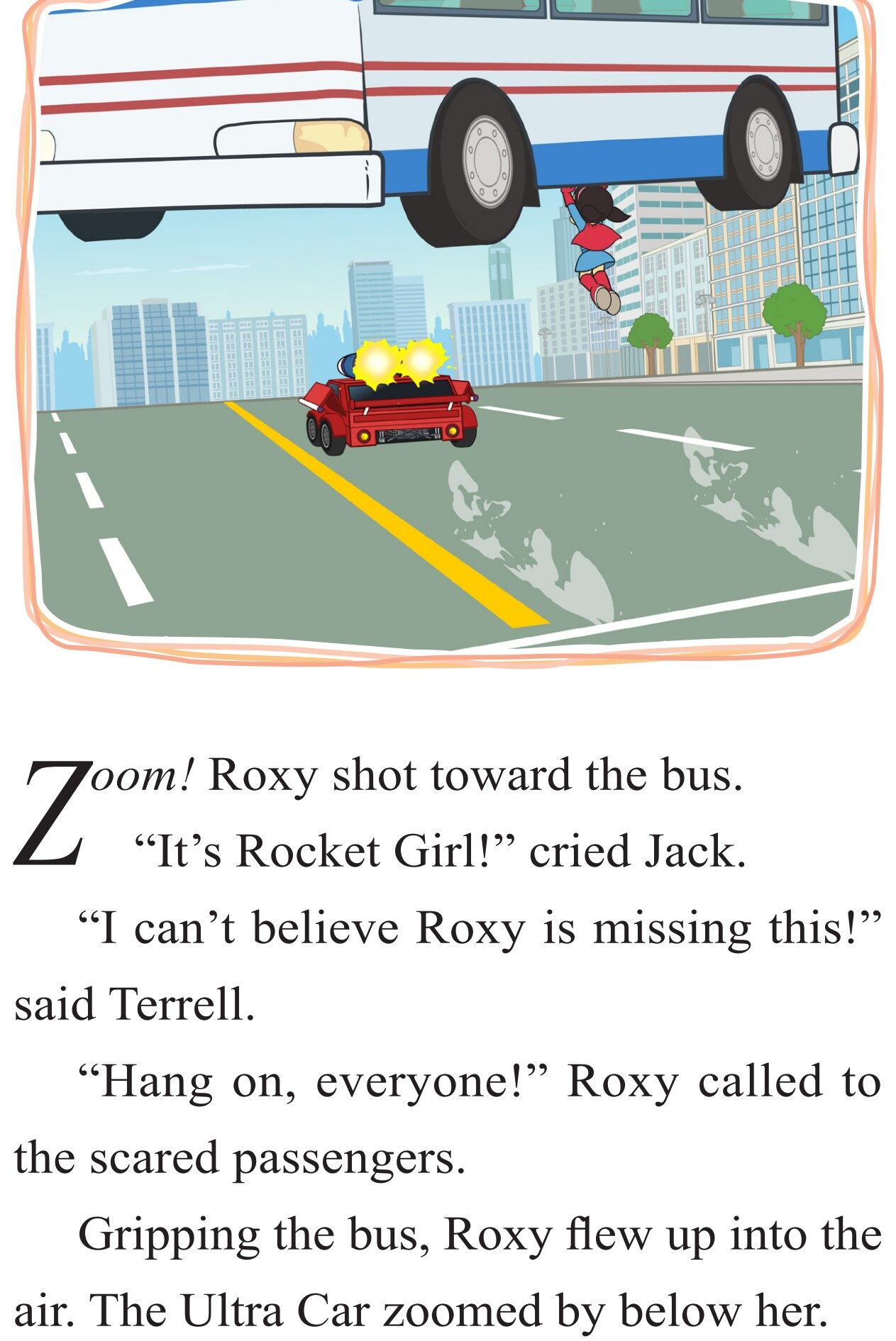 Saved by Rocket Girl绘本故事第3页