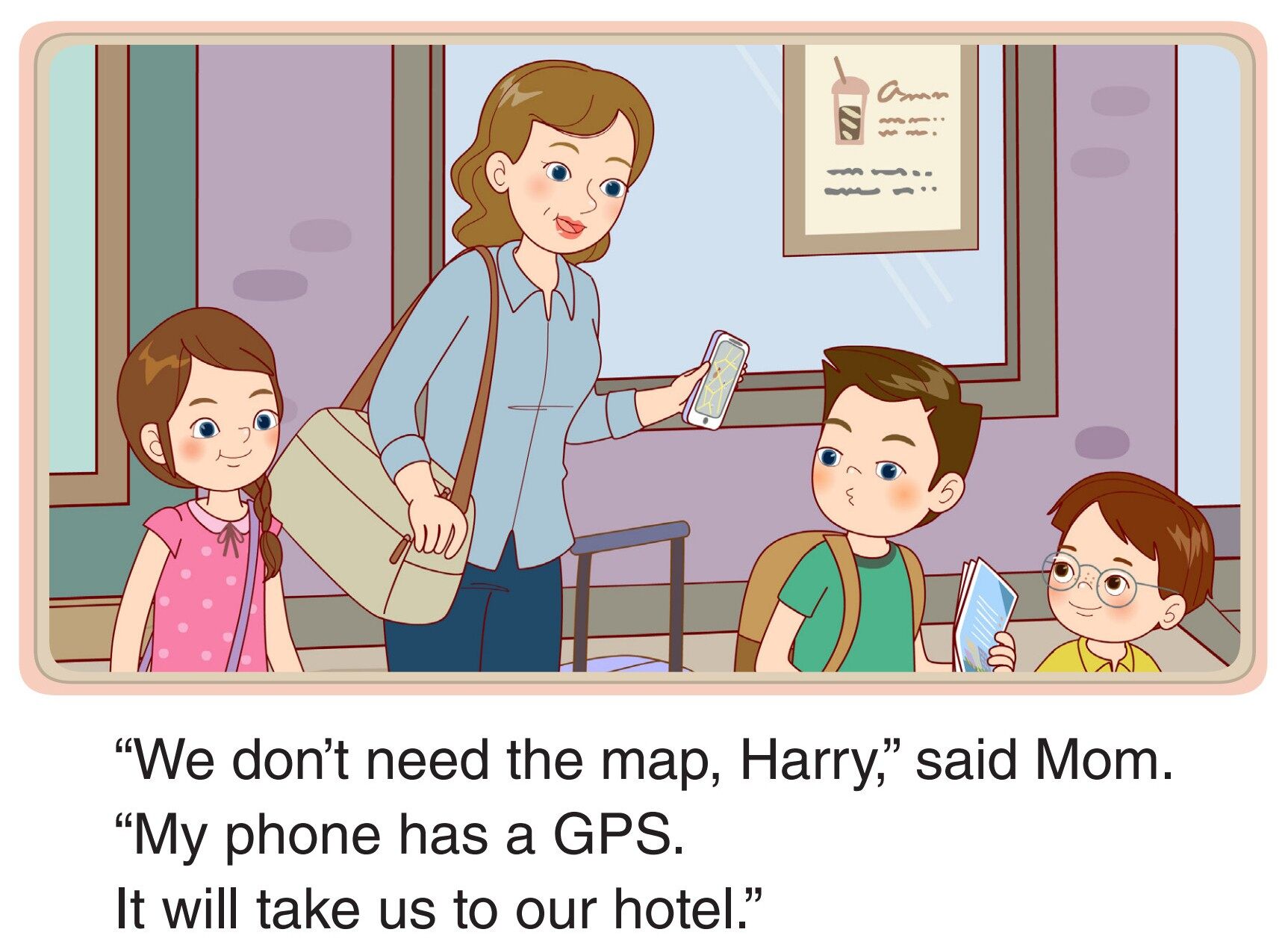 Harry’s Map绘本故事第4页