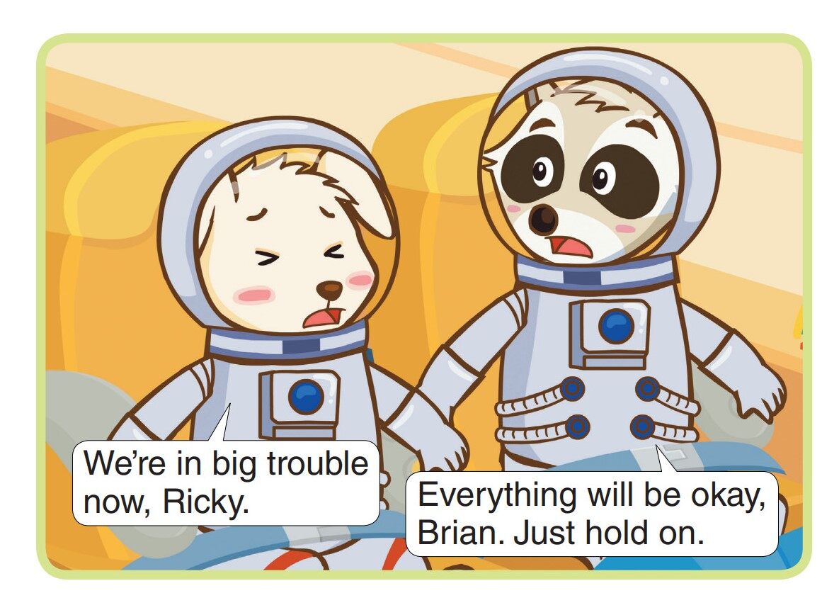 Space Adventure绘本故事第2页