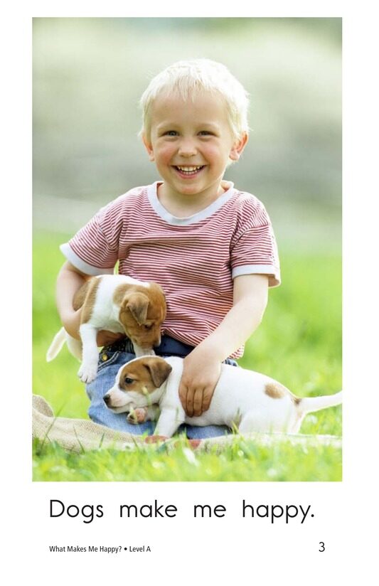 What Makes Me Happy绘本故事第3页