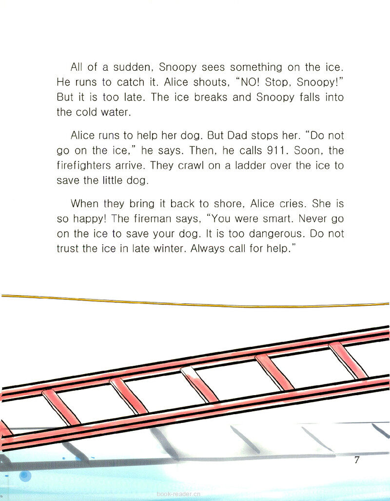 Danger: Thin Ice绘本故事第3页