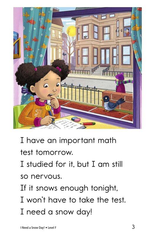 I Need a Snow Day!绘本故事第3页