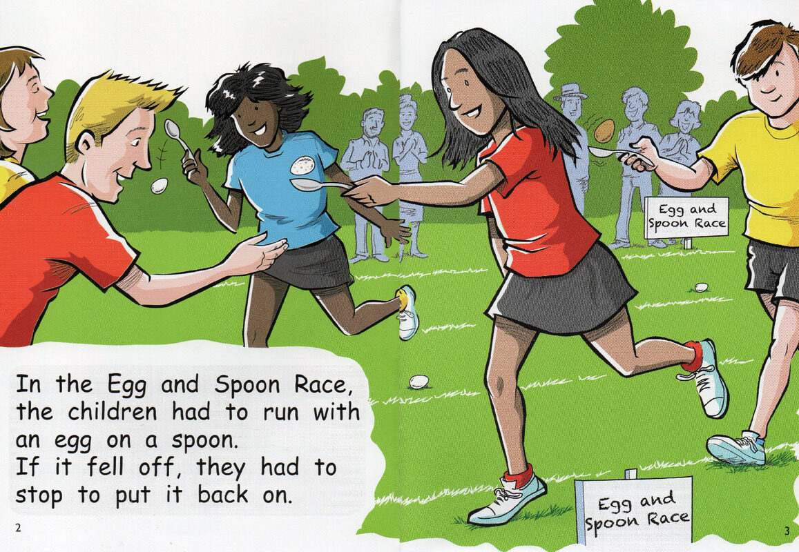 Funny Races绘本故事第3页