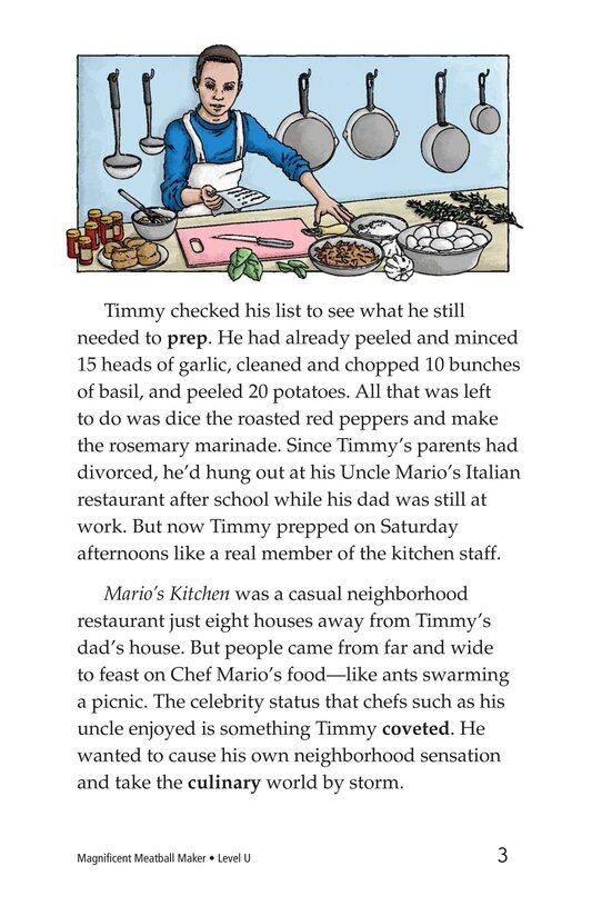 Magnificent Meatball Maker绘本故事第3页